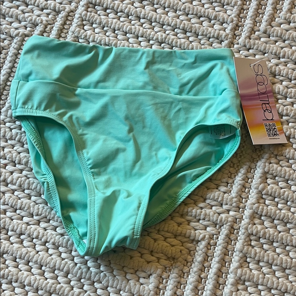 Mint colored dance briefs
